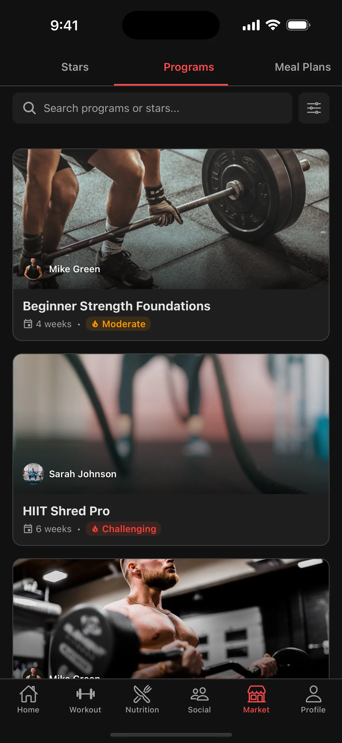 Structured training programs designed by professional coaches